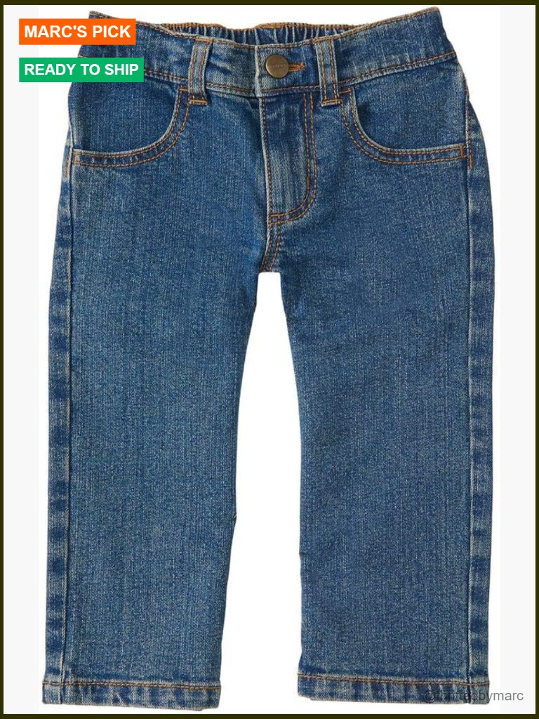 Toddler Boys Relaxed Fit Bootcut Jeans Stretch Denim 5 Pocket